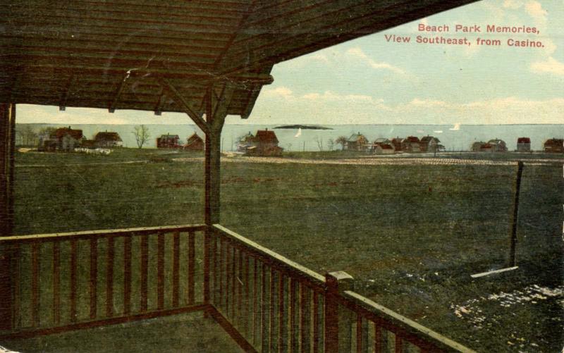 CT - Beach Park. View Southeast from Casino