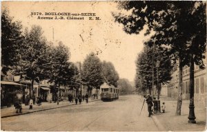 CPA Boulogne Avenue J.-B. Clement (1313929)