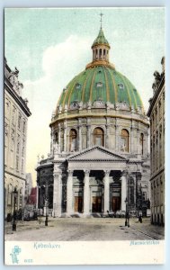 Copenhagen - Marmorkirken DENMARK Postcard