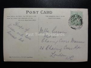 Kent CHATHAM DOCKYARD shows Thames Barges c1909 RP Postcard by Photochrom Co Ltd