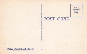 Greetings from Moffett Field, California, Early Linen Postcard, Unused