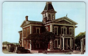 TOMBSTONE, AZ Arizona ~ Cochise County COURT HOUSE c1930s Cars Postcard