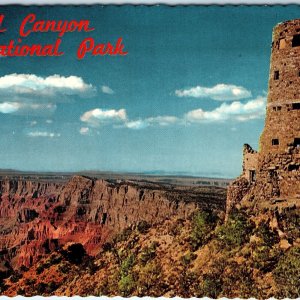 c1970s Grand Canyon AZ Indian Pueblo Watchtower Desert View South Rim 4x6 PC M10