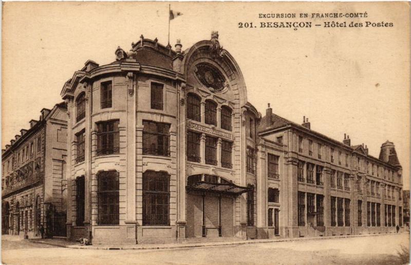 CPA BESANCON - Hotel des Postes (486816)