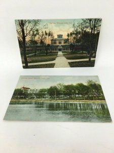 Winona Lake Indiana Hotel The Inn Postcards Lot of 2