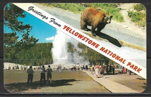 Wyoming, Yellowstone - Greetings From - [WY-071]