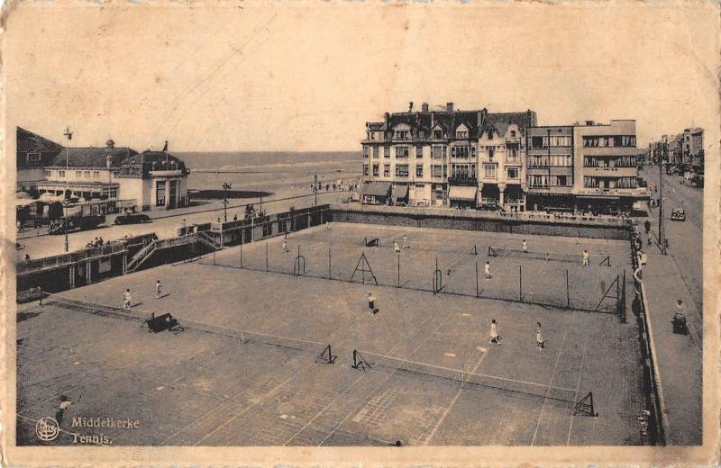 BR57801 Middelkerke tenis stade stadium 1 belgium