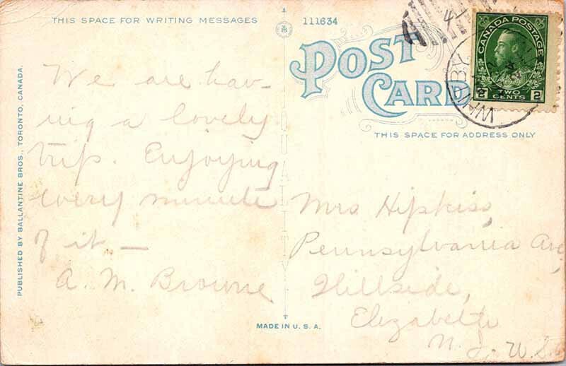 Postcard ROAD SCENE Toronto Ontario ON AN8555