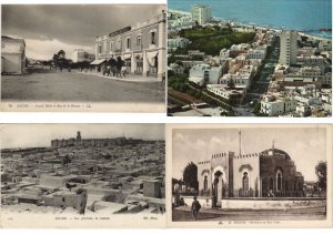 TUNISIA SOUSSE 57 Vintage Postcards Mostly Pre-1940 (L5199)