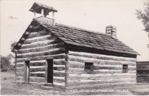 Ohio Schoenbrunn Village School House Real Photo