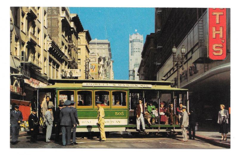 San Francisco CA 20 True Color Views Vintage EF Clements Postcards in Folder