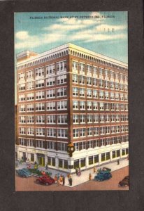 FL Florida National Bank St Petersburg Florida Postcard