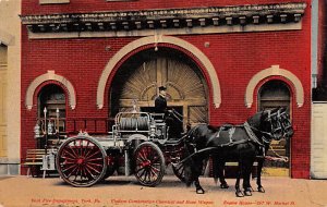 York Fire Department York PA USA Postcard