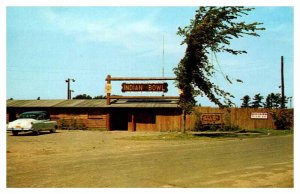 Postcard NATIVE INDIAN SCENE Lac Du Flambeau Wisconsin WI AS0574