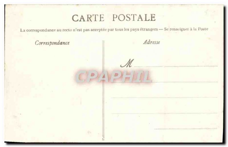 Old Postcard Caen Boat Basin Trade