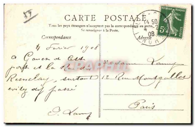 Postcard Old Lille Gate Tournai