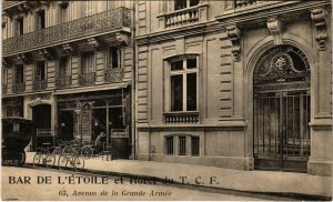 CPA PARIS Bar de l'Étoile et Hotel du T.C.F. 63 Av de la Grande Armée (971356)