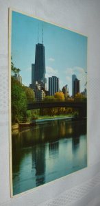 Chicago Illinois Skyline Postcard International 2 US IL 10