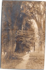 RPPC Path to house - Postmark Boonton NJ Published Northhampton MA