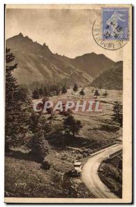 Old Postcard Surroundings Mont Dore The valley d & # 39enfer and the hands of...