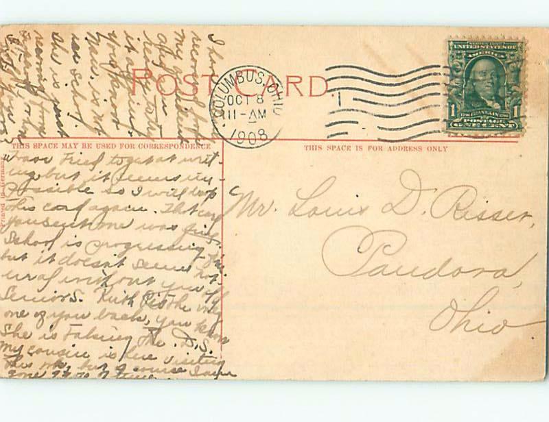 Divided-Back PRISON JAIL SCENE Columbus Ohio OH G4627