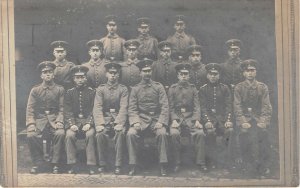 Lot123  soldiers military germany real photo ww1 hannover
