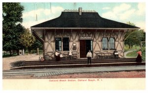 Rhode Island  Oakland beach Railroad Station