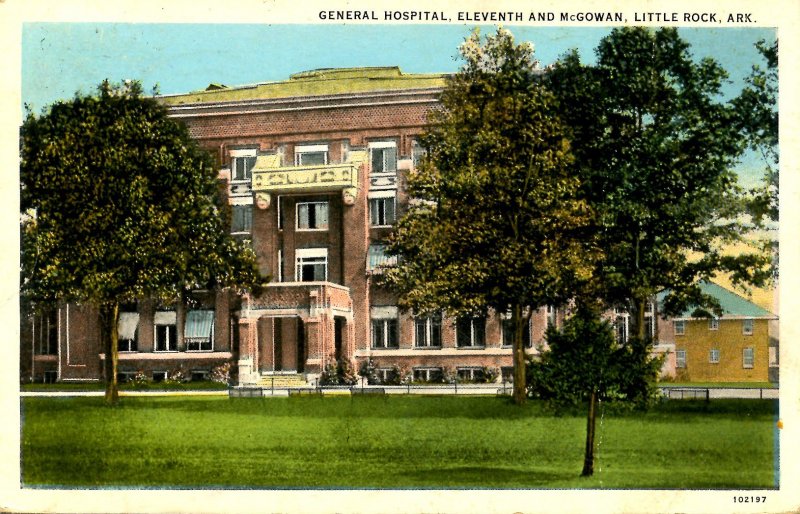 AR - Little Rock. General Hospital.  *RPO- Little Rock Terminal