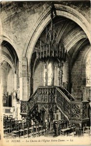 CPA Vitre La Chaire de l'Eglise Notre-Dame FRANCE (1015925)