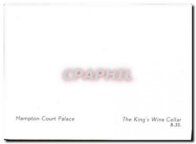 Modern Postcard Hampton Court Palace The King's Wine Cellar