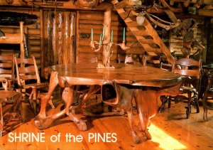 Michigan Baldwin The Shrine Of The Pines Interior Magnificent Table