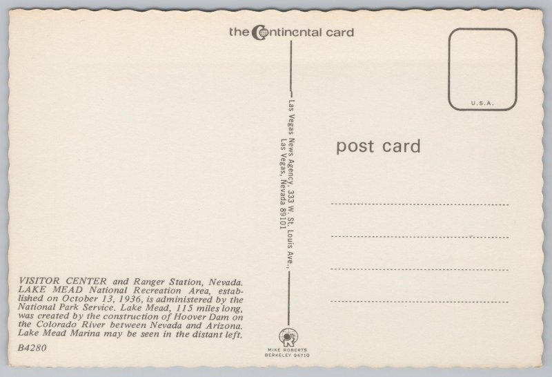 The Visitors Center & Ranger Station~Lake Mead Recreation Area~Hoover Dam~NV~CT