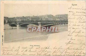 Old Postcard Lyon Pont Morand (1900 card)