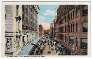 Boston, Mass, Summer Street, From Washington