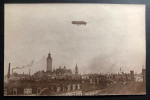 Mint Austria Real Picture Postcard Military Dirigible Balloon Airship Parseval