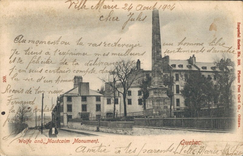 Canada Wolfe and Montcalm Monument - Quebec - 04.01