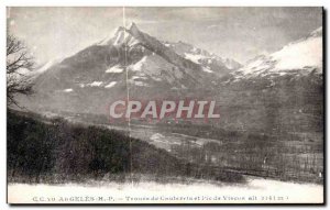 Old Postcard From Cauterets Argeles Trouee And Pic From Viscos