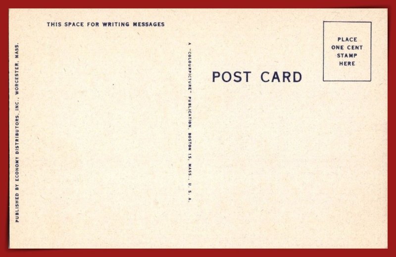 Massachusetts, Worcester - Post Office - [MA-1115]