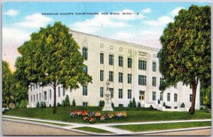 1975 Goodhue County Courthouse Red Wing Minnesota Monument Posted Postcard