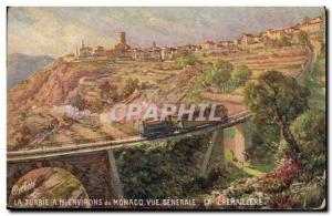 La Turbie - Around Monaco - Vue Generale - Old Postcard