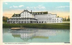 1920s Adirondack New York Paul Smiths Hotel Santway Photocraft postcard 41712