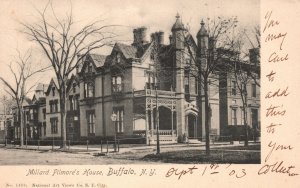 Vintage Postcard 1903 Millard Filmore's House Buffalo New York National Art View