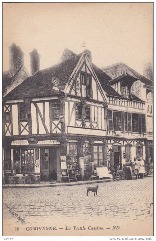 COMPIEGNE, Oise, France, 1900-1910´s; La Vieille Cassine