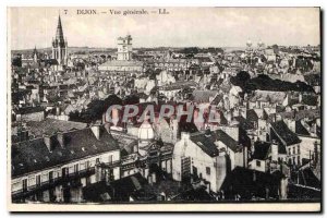 Old Postcard Dijon General view