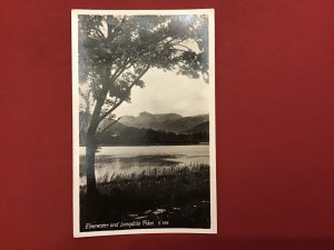 U.K. Elterwater and Langdale Pikes  1957 Vintage Postcard R44514 