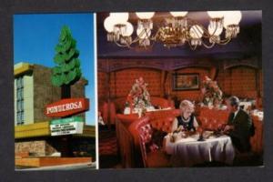 NV Ponderosa Hotel & Casino RENO NEVADA Postcard PC