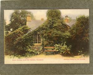 UK DOVE COTTAGE GRASMERE FROM THE GARDENS Postcard