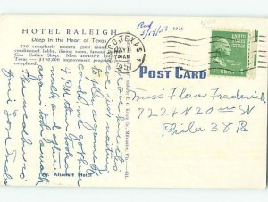 Linen HOTEL SCENE Waco Texas TX AE1433