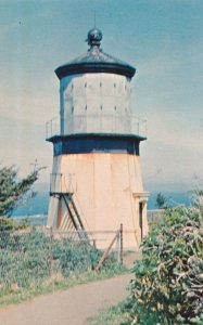 Cape Mears Lighthouse - West of Tillamook on Oregon Coast - Roadside