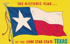 Texas Historic Flag Of The Lone Star State